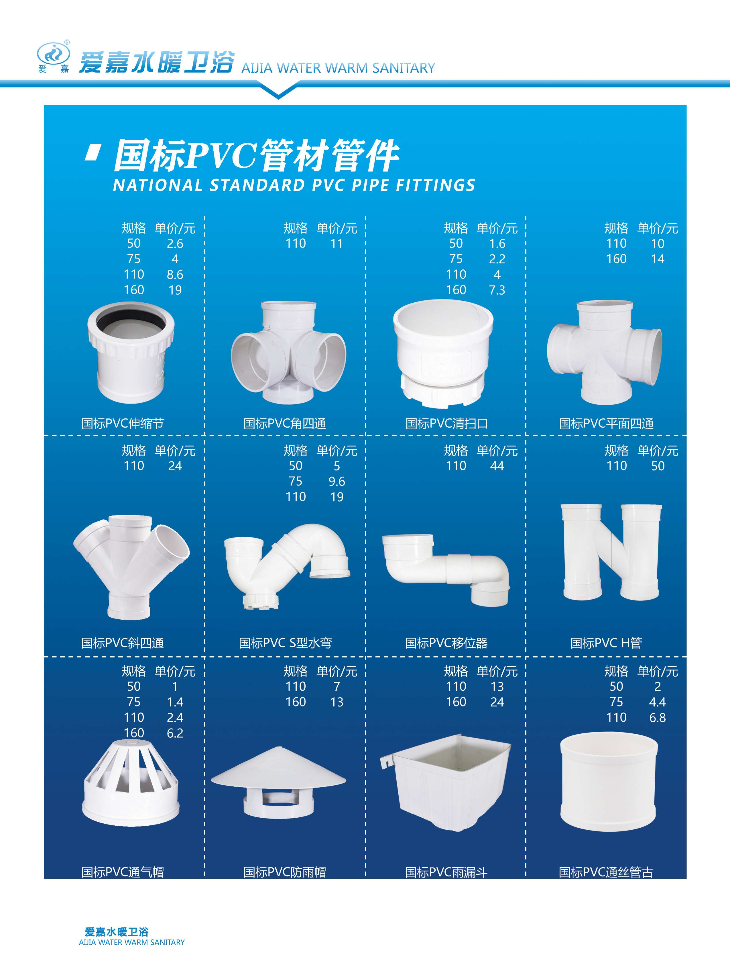 国标PVC管材管件2